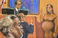 Casandra "Cassie" Ventura in court (REUTERS/Jane Rosenberg)